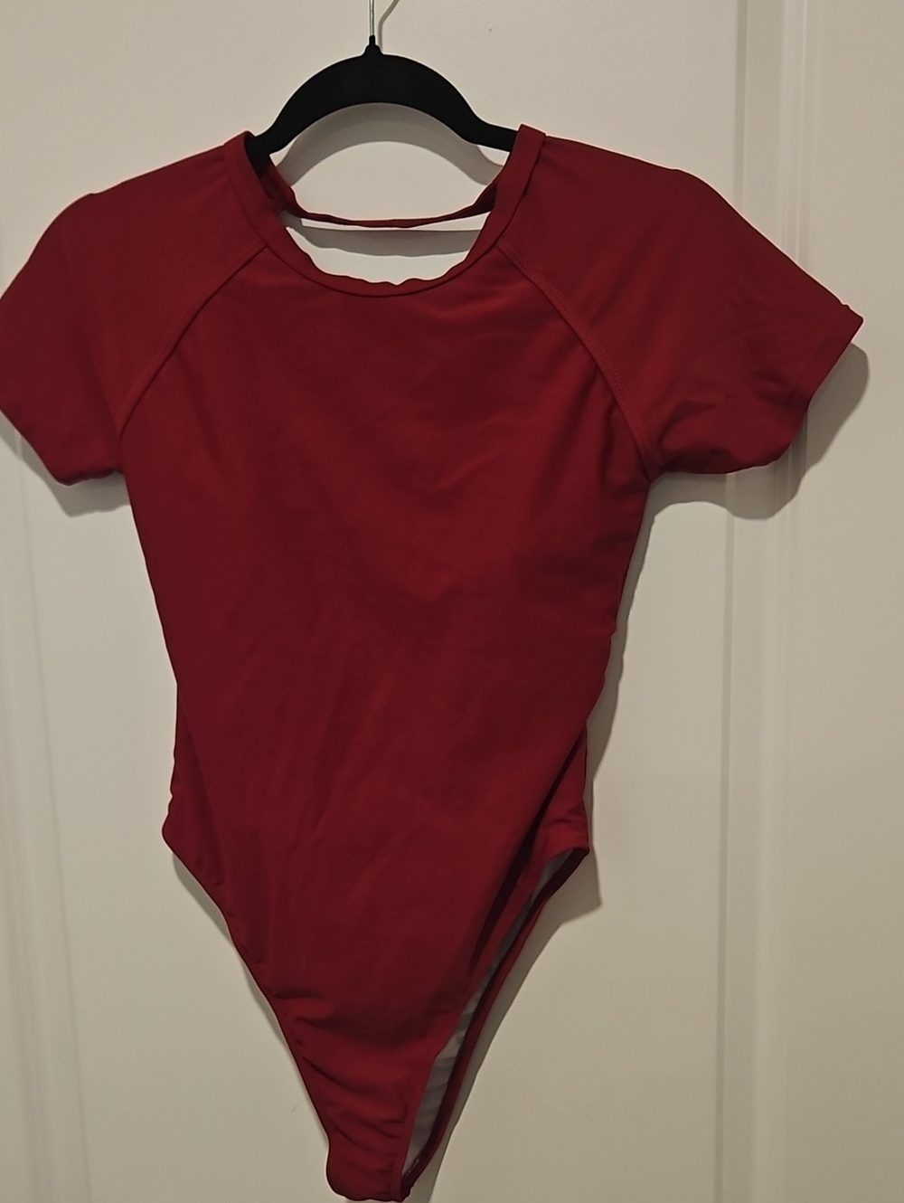 Red Kids One-Piece Swimsuit